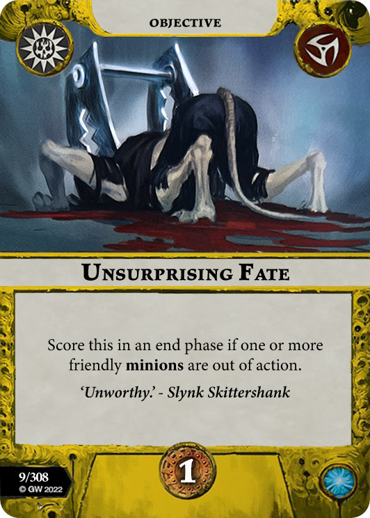 Unsurprising Fate card image - hover