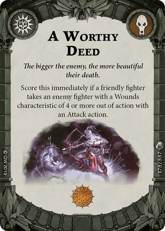 A Worthy Deed card image - hover
