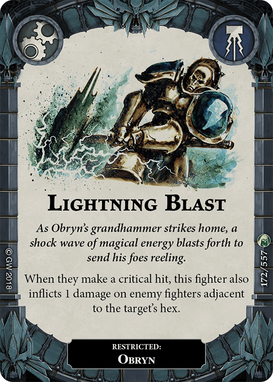 Lightning Blast card image - hover