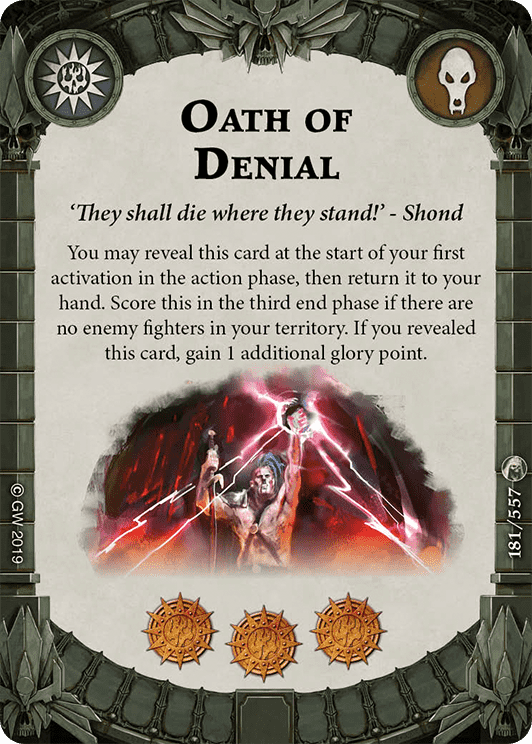 Oath of Denial card image - hover