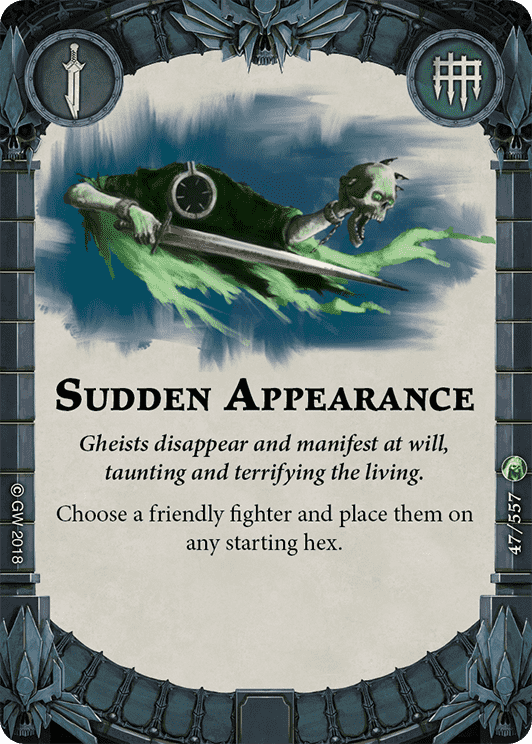 Sudden Appearance card image - hover