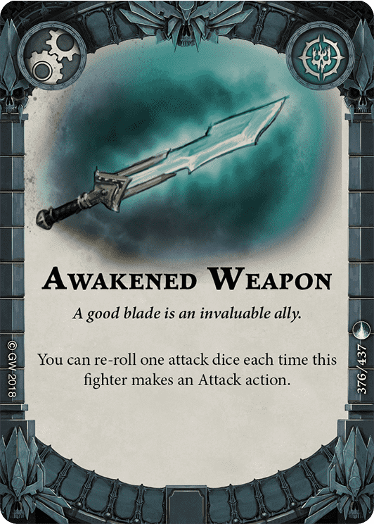 Awakened Weapon card image - hover
