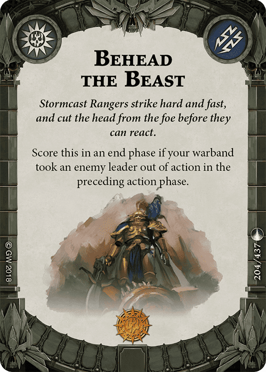 Behead the Beast card image - hover