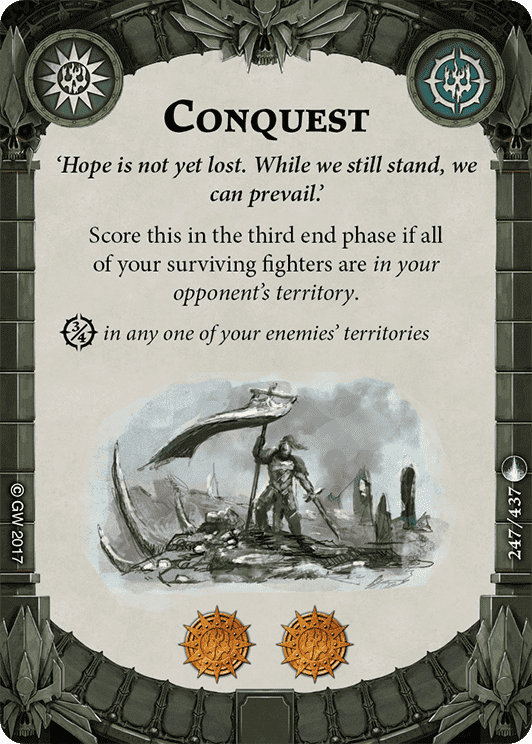 Conquest card image - hover