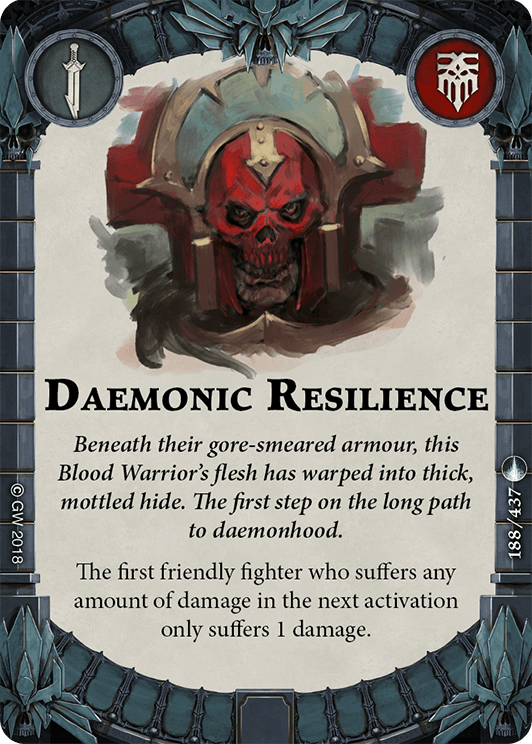 Daemonic Resilience card image - hover