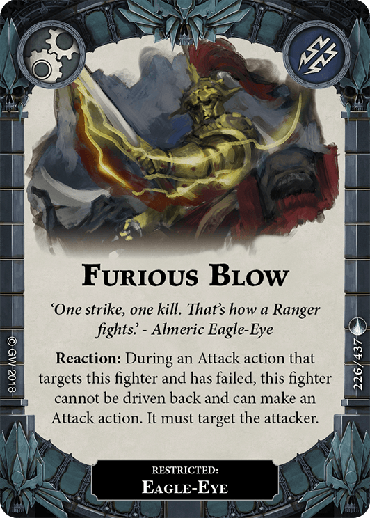Furious Blow card image - hover