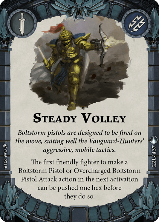 Steady Volley card image - hover