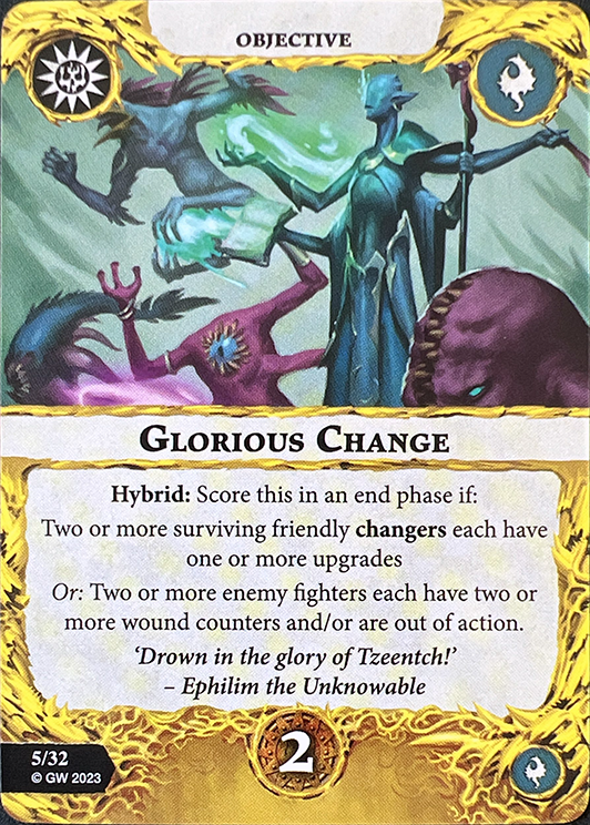 Glorious Change card image - hover