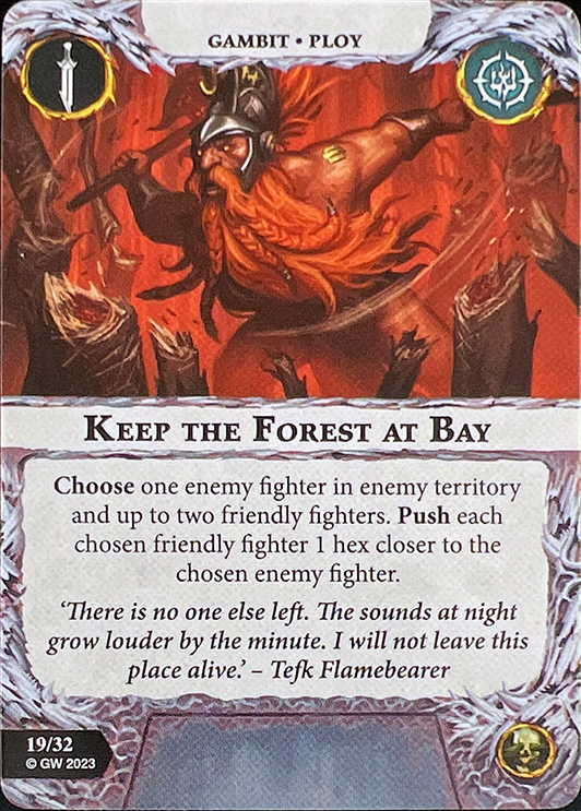 Keep the Forest at Bay card image - hover