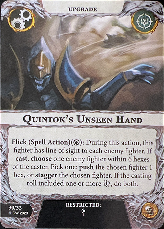Quintok’s Unseen Hand card image - hover