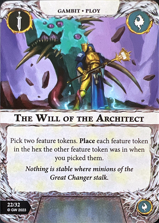 The Will of the Architect card image - hover